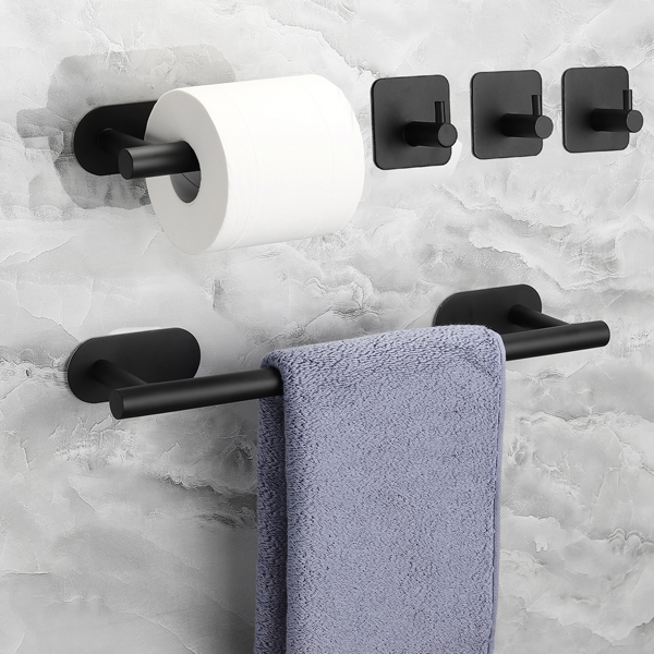 JDGOU Paper Towel Holder Self Adhesive or Drilling,Paper Towel